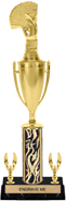 16 inch Trophy with Cup & 2 Trims