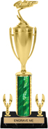 16 inch Trophy with Cup & 2 Trims