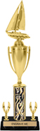 16 inch Trophy with Cup & 2 Trims