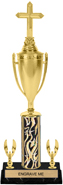 16 inch Trophy with Cup & 2 Trims