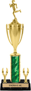 16 inch Trophy with Cup & 2 Trims