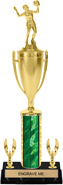 16 inch Trophy with Cup & 2 Trims