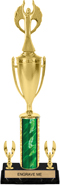 16 inch Trophy with Cup & 2 Trims