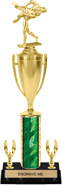 16 inch Trophy with Cup & 2 Trims