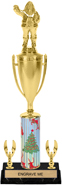 16 inch Trophy with Cup & 2 Trims