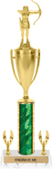 17 inch Trophy with Cup & 2 Trims
