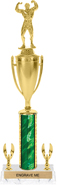 17 inch Trophy with Cup & 2 Trims