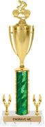 17 inch Trophy with Cup & 2 Trims