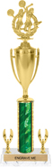 17 inch Trophy with Cup & 2 Trims