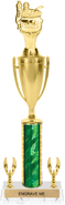 17 inch Trophy with Cup & 2 Trims