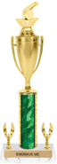 17 inch Trophy with Cup & 2 Trims