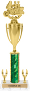 17 inch Trophy with Cup & 2 Trims