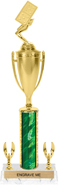 17 inch Trophy with Cup & 2 Trims
