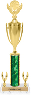 17 inch Trophy with Cup & 2 Trims