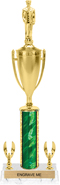 17 inch Trophy with Cup & 2 Trims