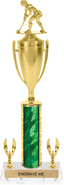 17 inch Trophy with Cup & 2 Trims