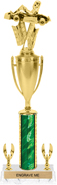 17 inch Trophy with Cup & 2 Trims