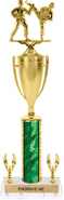 17 inch Trophy with Cup & 2 Trims