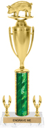 17 inch Trophy with Cup & 2 Trims