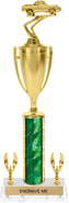 17 inch Trophy with Cup & 2 Trims