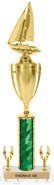 17 inch Trophy with Cup & 2 Trims