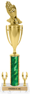 17 inch Trophy with Cup & 2 Trims
