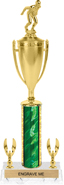 17 inch Trophy with Cup & 2 Trims