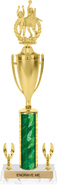 17 inch Trophy with Cup & 2 Trims