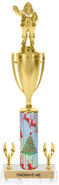 17 inch Trophy with Cup & 2 Trims