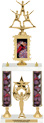Trophy: Holographic Insert Riser 2-post w/ Trim [22 inch]