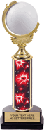 Spinning Squeezable Volleyball Trophy [11.5 inch]