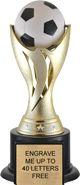 Soccer Champions Cup with Spinning Ball