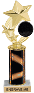 10 inch Hockey Shooting Star Spinning Trophy