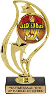 Insert Holder Torch Figure Trophy [6.75 inch]