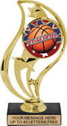 Insert Holder Torch Figure Trophy [6.75 inch]