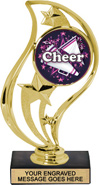 Insert Holder Torch Figure Trophy [6.75 inch]