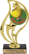 Insert Holder Torch Figure Trophy [6.75 inch]