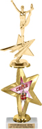 EXCLUSIVE Star Insert Riser Trophy with Figurine