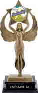 Insert Holder XL Antiques Gold Tone Figures