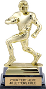 Football XL Bright Gold Tone Figure [8.5 inch]