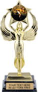 Insert Award XL Bright Gold Tone Figure [11 inch]