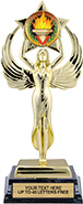 Insert Award XL Bright Gold Tone Figure [11 inch]