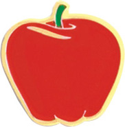 Apple Award Pin
