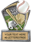 Baseball Spinning Sport Resin