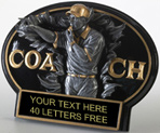 Coach Burst Thru Ovals - Male [7.25 x 5.25 inch] large