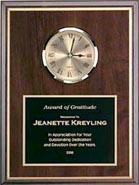 Plaque: Wall Clock