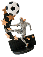 Soccer Rockin' Resin - Female [6.5 inch]