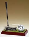 6.125 x 8 inch Golf Clock and Pen Set