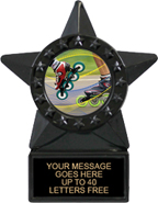 Black Star Ice Award w/ Insert [5.25 inch]