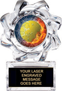 Krystal Clear Sun Ice Award w/ Insert [5.25 inch]